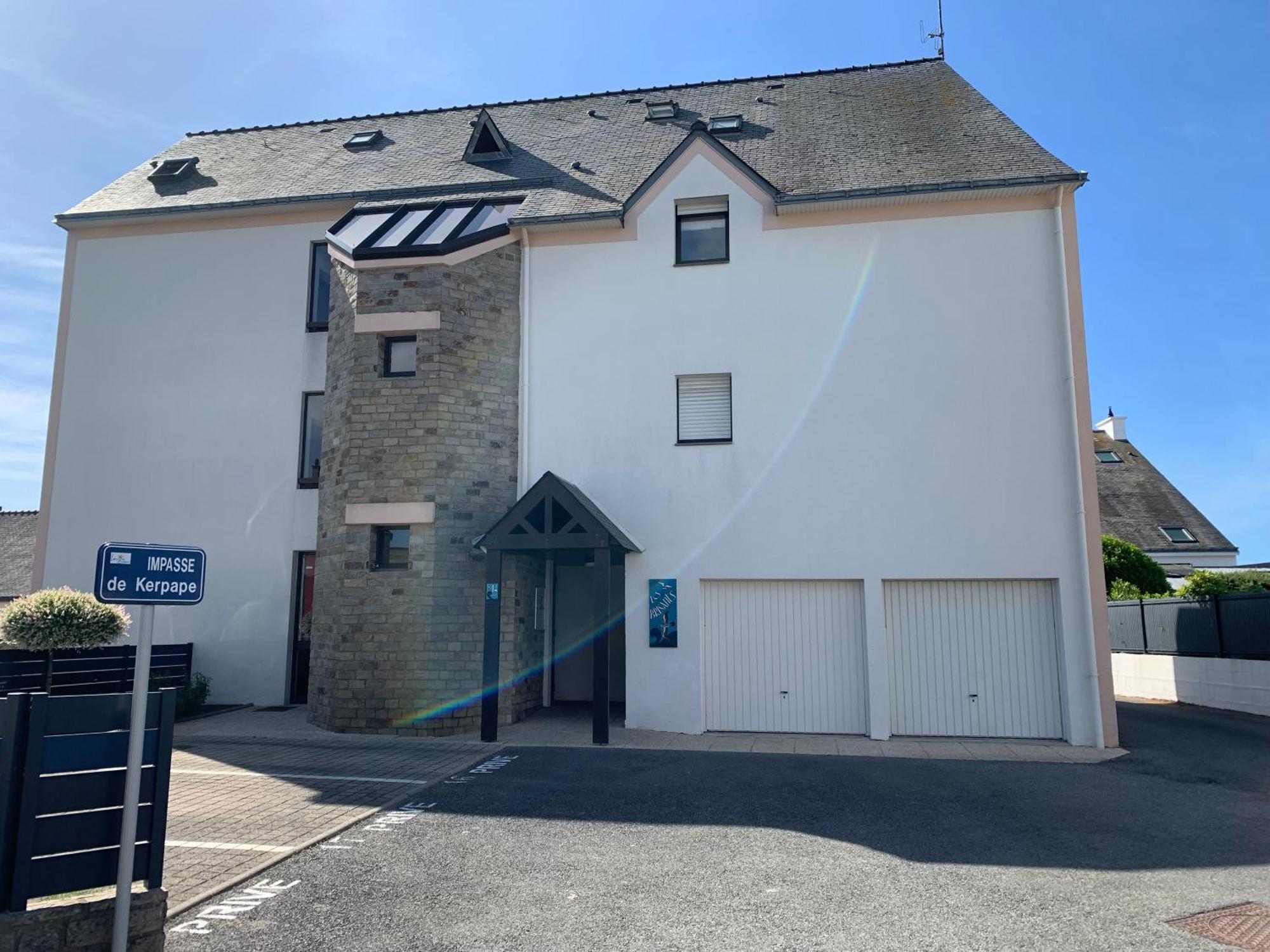 Le Nid Douillet, Studio Avec Terrasse Et Parking A 400M Des Plages Larmor-Plage Exterior photo
